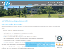 Tablet Screenshot of mwg-hagen.de